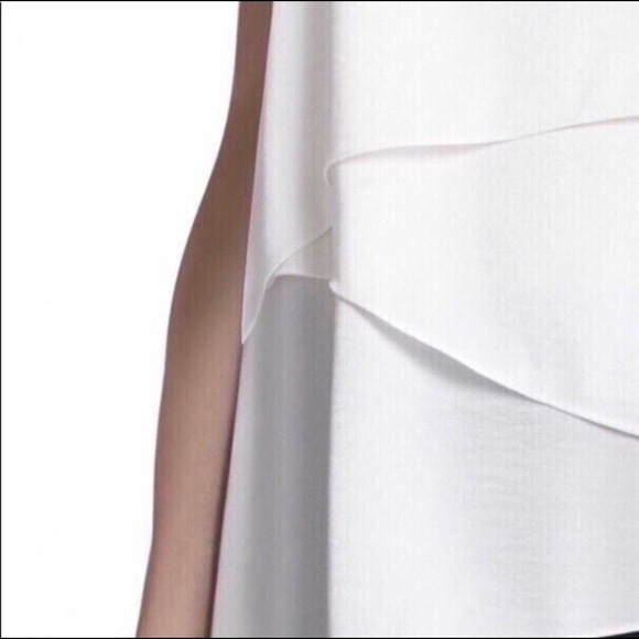 BCBG MAXAZRIA KARLIE TIERED DRAPE TOP - HAUT - XS - Picture 3 of 7